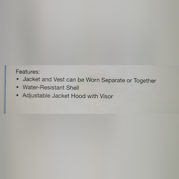 NWT LANDS END 3 in 1 coat/vest burgundy womens extra large - Picture 3 of 16